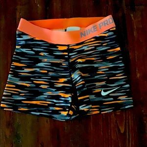 Nike Pro Dri Fit spandex shorts